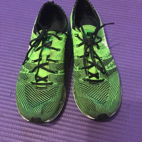 bright green trainers womens